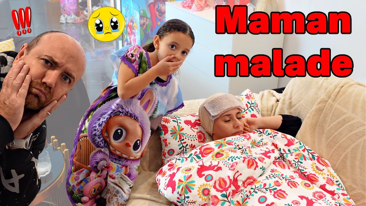 MAMAN MALADE! On S'OCCUPE d'elle PENDANT 24H - MASSILYA PUNI
