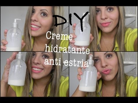 RECEITA CASEIRA CREME ANTI ESTRIA  E HIDRATANTE