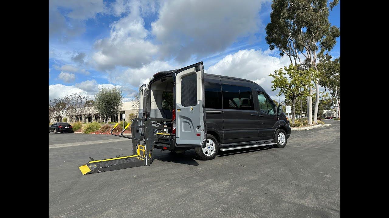 How it works Ford Transit with a Ricon Split Platform Lift Wheelchair