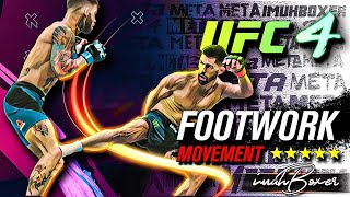 EA SPORTS UFC 4 | Footwork Tips that Top Fighters avoid talking about