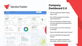 Service Fusion Dashboard 20