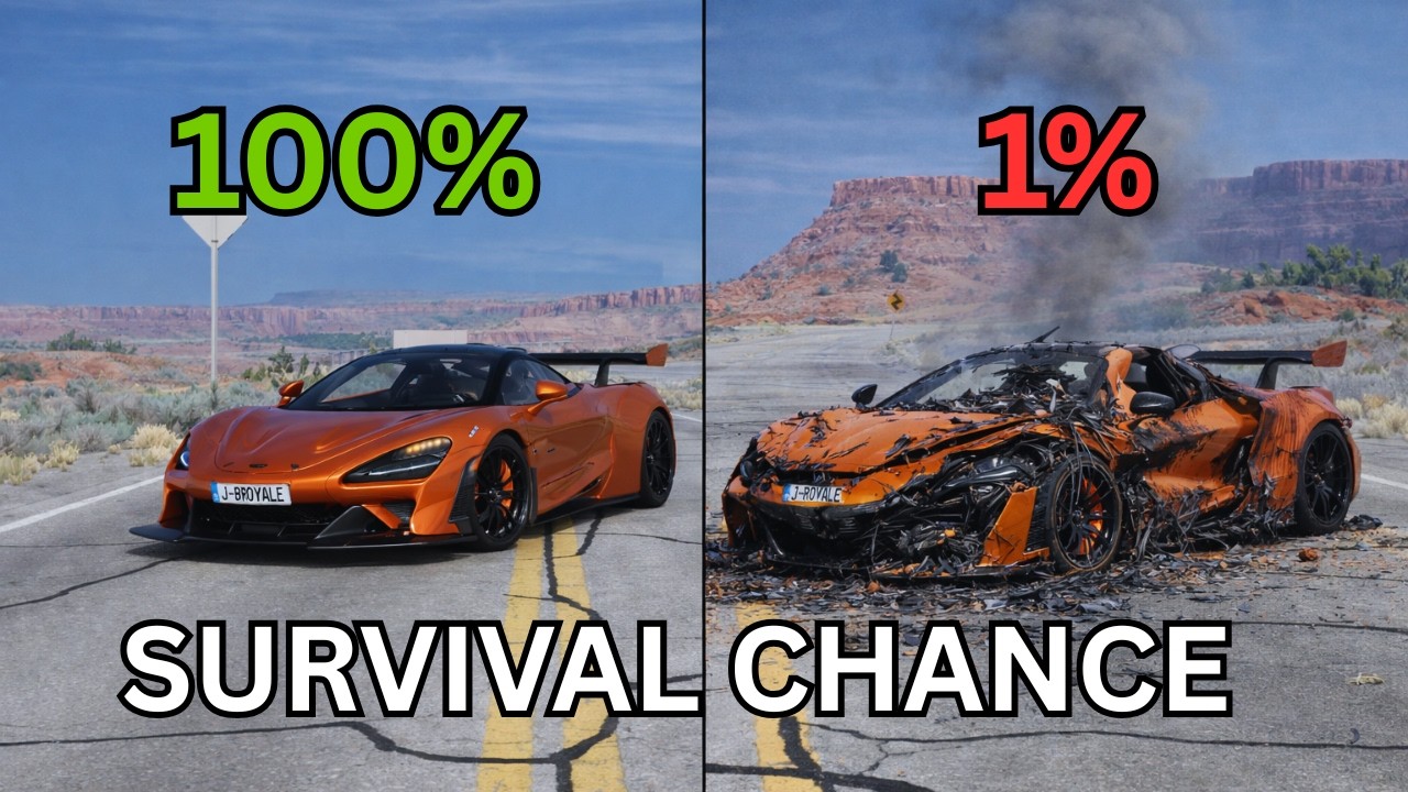 Best of Realistic Survival Chance Crashes #10 | BeamNG.drive