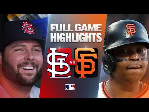 CARDINALS vs. GIANTS: Official Full Game Highlights (September 7) | 2026 MLB Season 공식 하이라이트 썸네일
