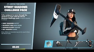 FREE SKIN!! New RUBY SHADOW Pack!! (Season 6)