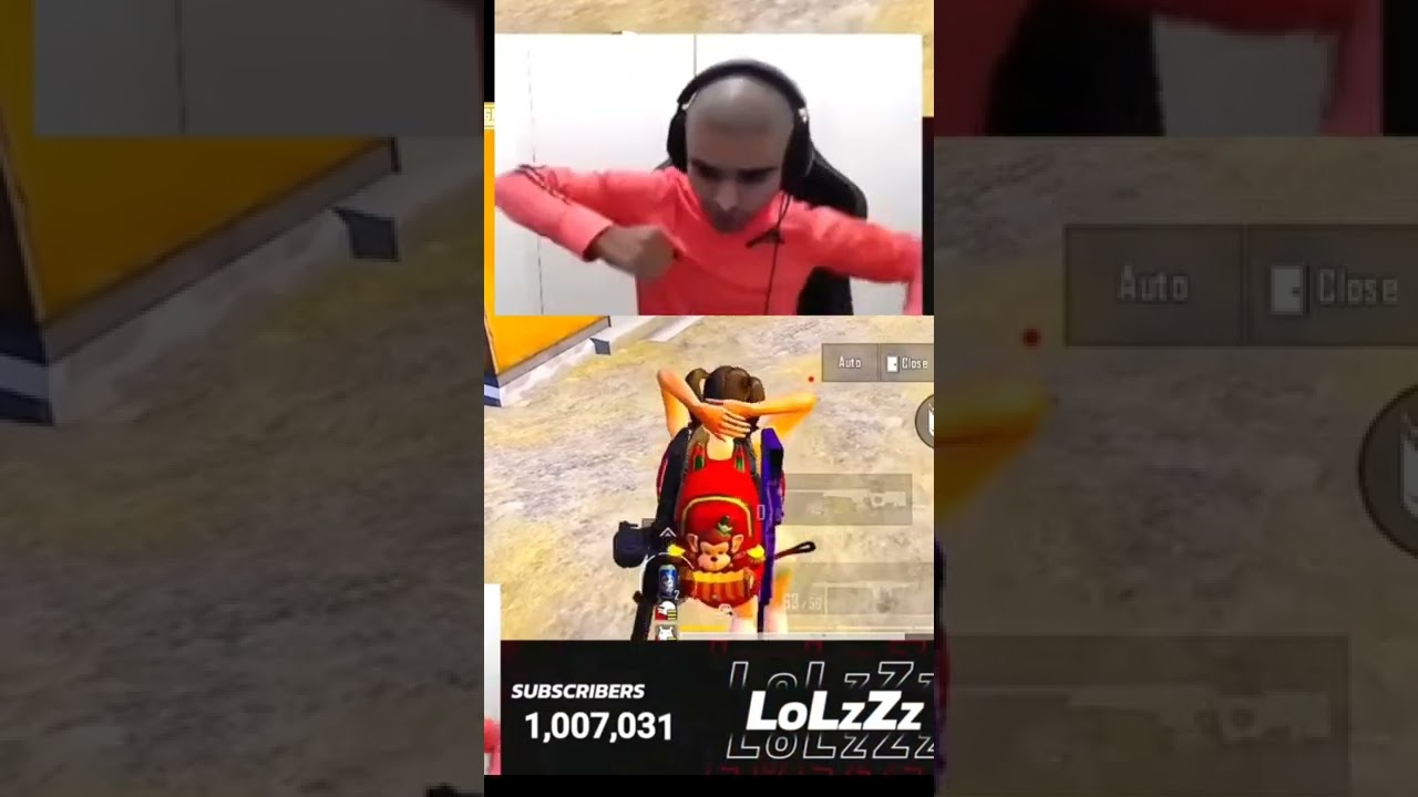 @LoLzZz Gaming 1V4 CLutch In Just 5 Sec 😨 | GodL LoLzZz | Conqueror Lobby | #shorts #lolzzzgaming