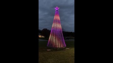 New Pixel MegaTree Install - WS2811 Pixels - 24