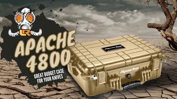 Apache 4800 Series Weatherproof (18x12 7/8x7 5/8) Orange Protective Gun  Case