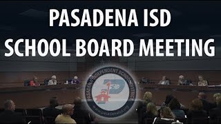 Details PASADENA ISD Meeting of the Board of Trustees 5/26/2020 News