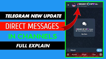 Telegram New Update 🔥 Direct Messages in Channels Explained | DM Charges Feature Full Guide