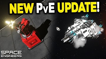 BIG Space Engineers PvE & END GAME New Blocks Update! - Contact
