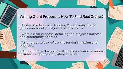 Writing Grant Proposals: How To Find Real Grants? - Latino Start Up Space