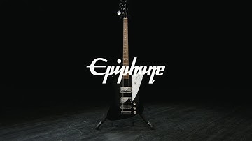 Thumbnail of Epiphone Thunderbird Vintage Pro Bass, Ebony | Gear4music demo