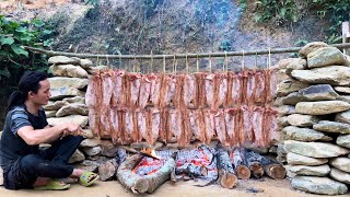 Zon brings smoked fish goes to market sell, Take care of the pet, Cooking, Vàng Hoa