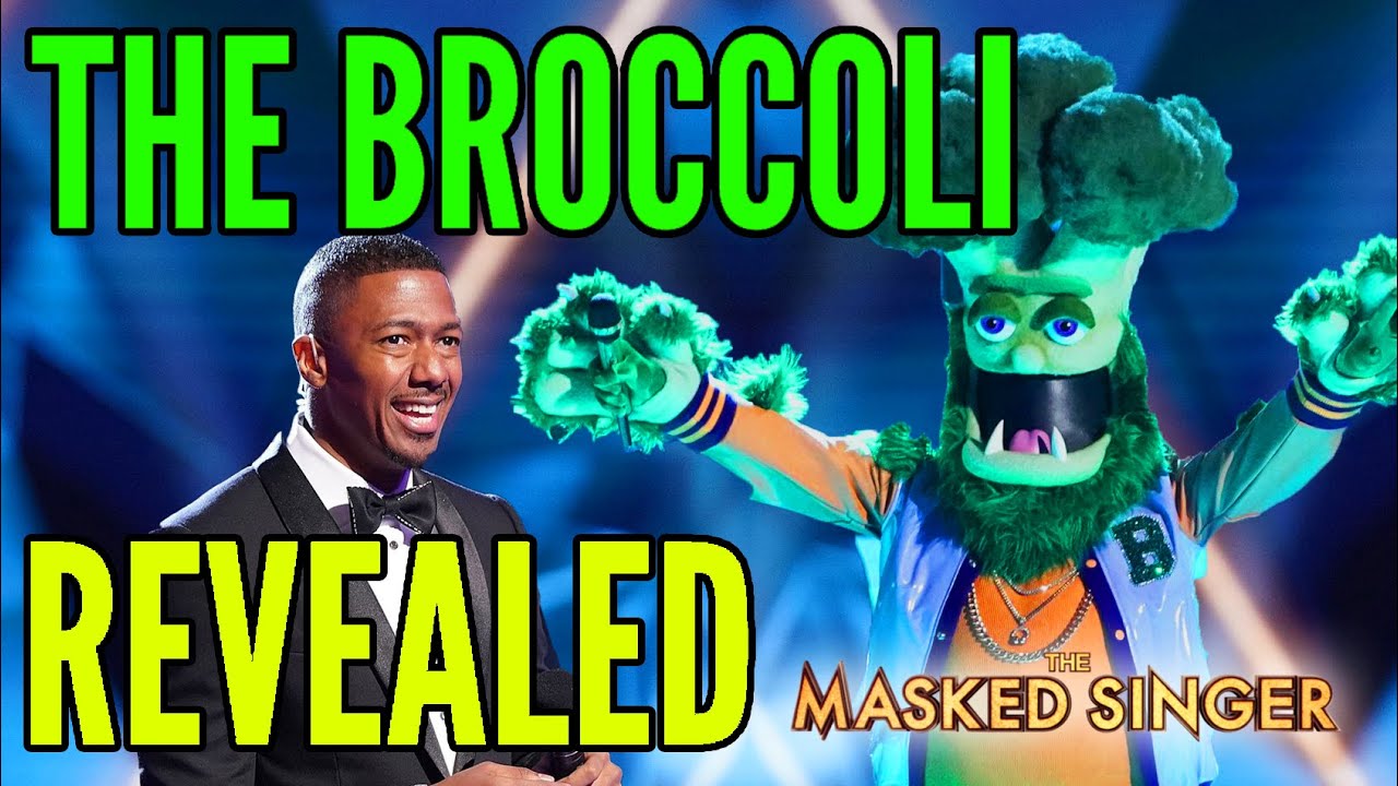 Broccoli REVEALED Masked Singer YouTube