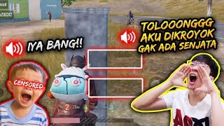 TOLONG!! GA ADA SENJATA DIKROYOK 1 SQUAD! | PUBG MOBILE