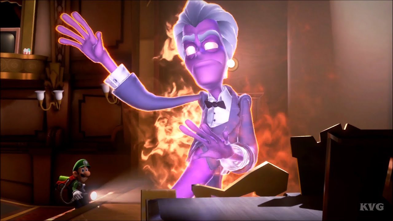Luigi's Mansion 3 - Amadeus Wolfgeist - Boss Fight | Gameplay (Nintendo Switch HD) [1080p60FPS