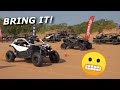 We drag race "STOCK CLASS" and get ANNIHILATED at UTV Takeover Waynoka!