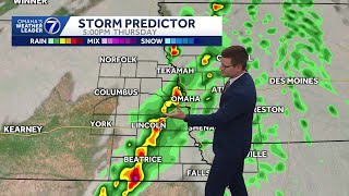 Warm and breezy Wednesday, severe storms possible Thursday in Omaha area