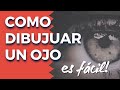 Como dibujar un OJO humano