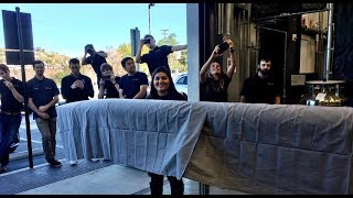 Unveiling of the SDSU Lady Elizabeth Rocket