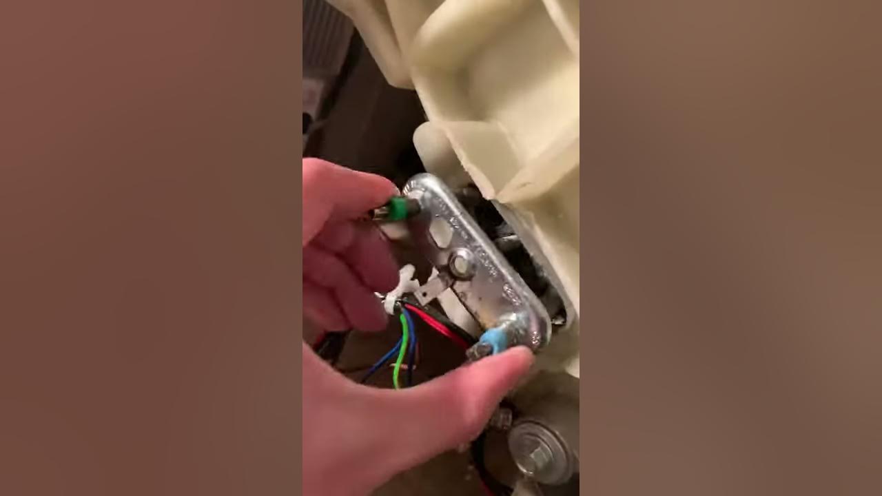 Hotpoint bhwd129 washing machine heating element stuck can’t get out