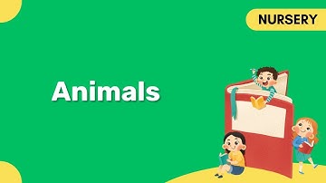 Animals | E-Learning Videos | General Knowledge | English Medium | For 3+ Years