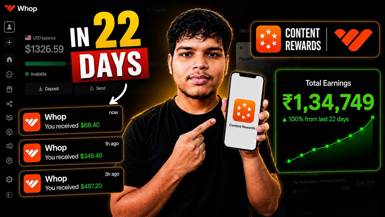 How I Made ₹1,34,749 With Clipping In Just 22 Days! LIVE Withdrawal Proof (Step By Step)