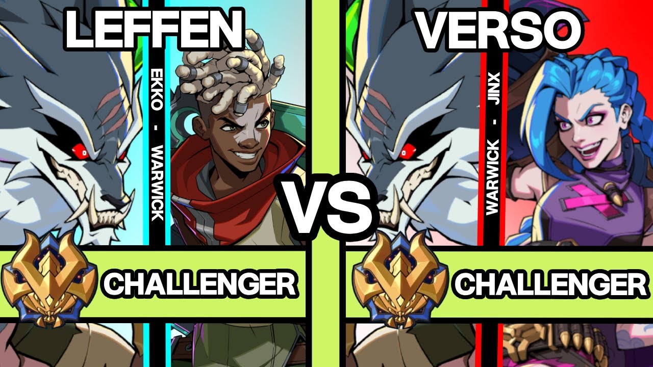 2XKO ▰ LEFFEN (Ekko-Warwick) vs VERSO (Warwick-Jinx) ▰ 2XKO Pro Replays