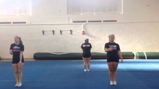 CHS tryout cheer