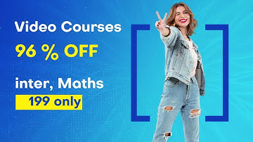 Inter maths important questions video course at Rs.199 only