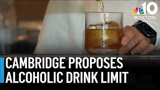 Cambridge considering requiring 30-minute wait between drinks