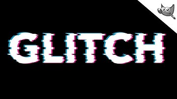 How to Create a GLITCH Text Effect in GIMP
