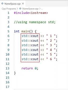 Why we use Using Namespace std in C++ | Bit Coders #cplusplus # ...