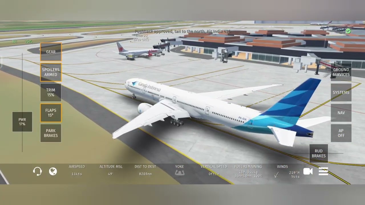 infinite flight ✈️🛫|WIII Jakarta - KPHXPhoenix Sky Harbor Intl |