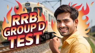 LIVE🔴 RRB Group d Testbook #Mocktest  24 🚀Boost your marks 2026 exam date and result coming soon