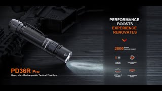 Fenix PD36R Pro Rechargeable Tactical Flashlight Senter LED