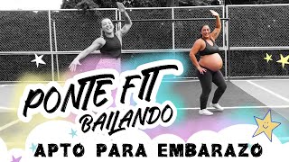 BAILE/CARDIO para EMBARAZADAS en casa  Zumba Dance Cardio for pregnant women  Natalia Vanq