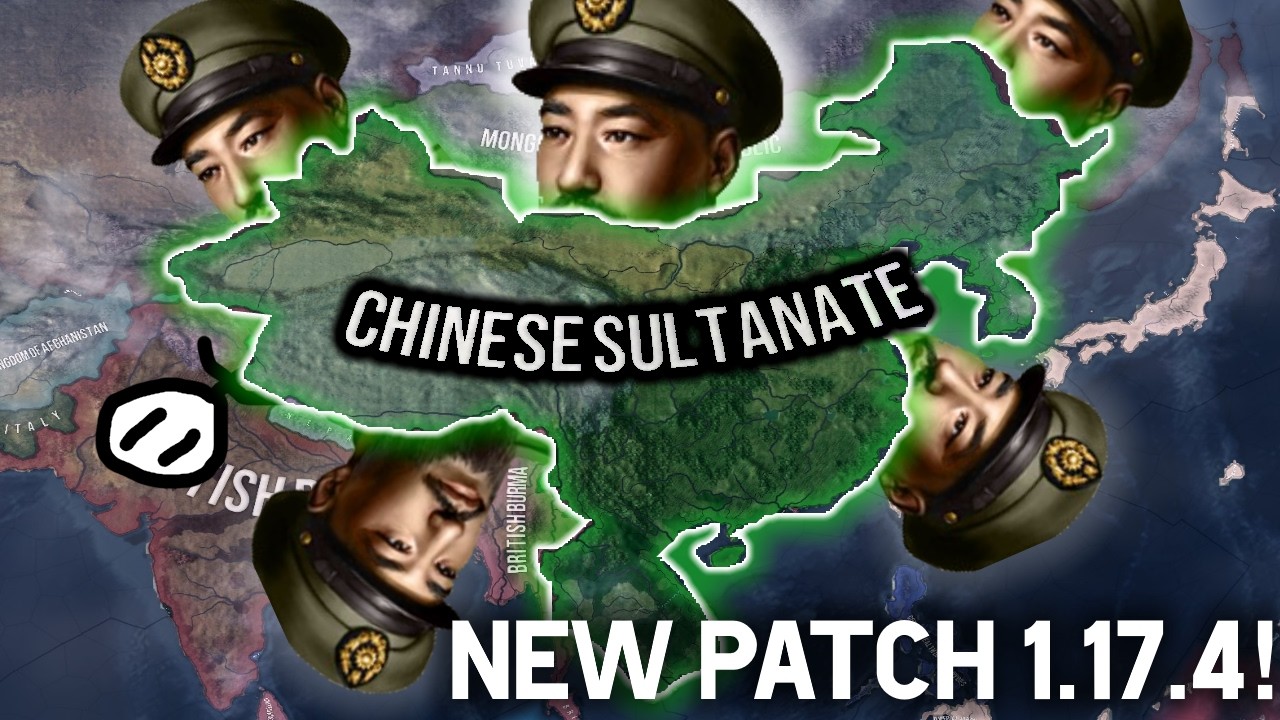 Xibei San Ma Can Declare ISLAMIC CHINA in HOI4s New Patch!