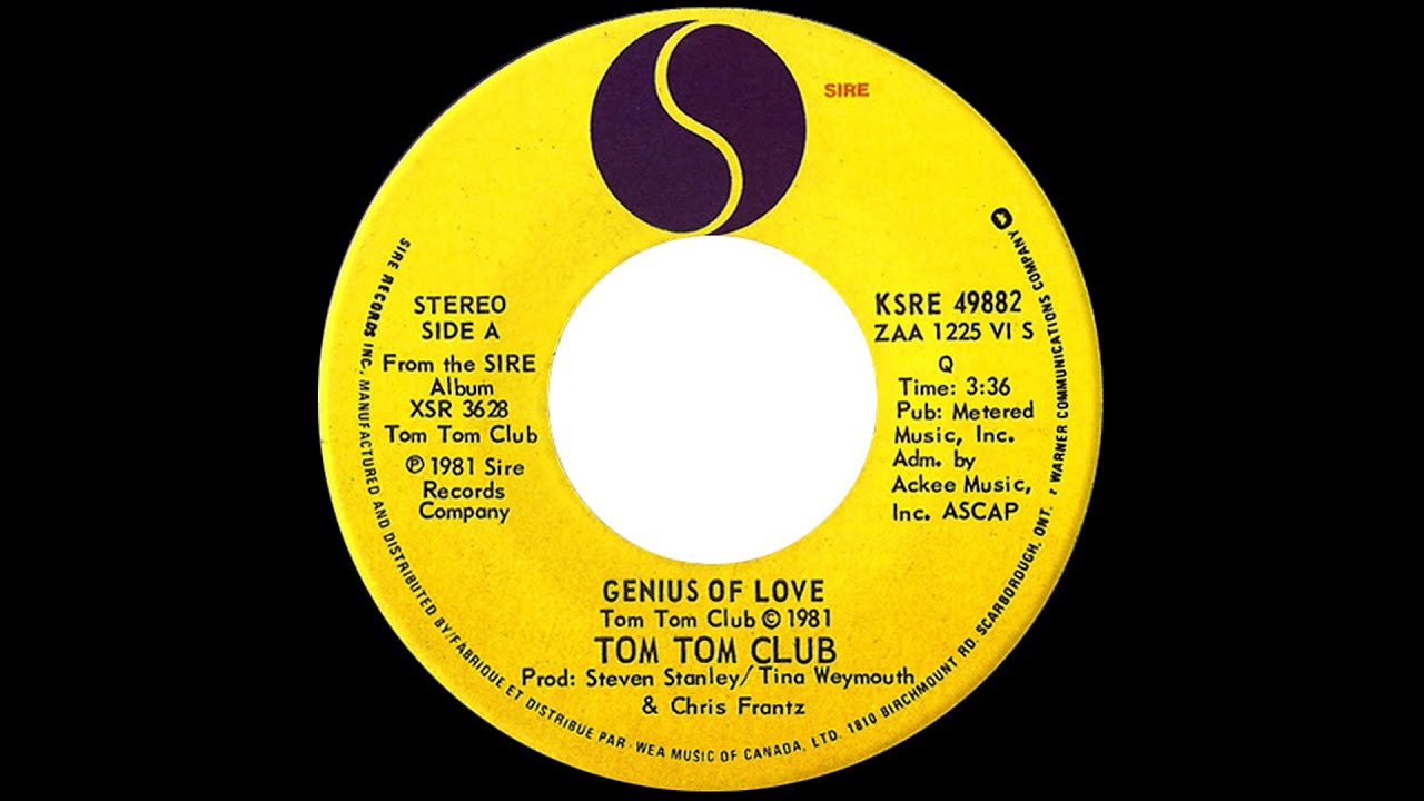 Tom Tom Club Genius Of love (Tradução) YouTube