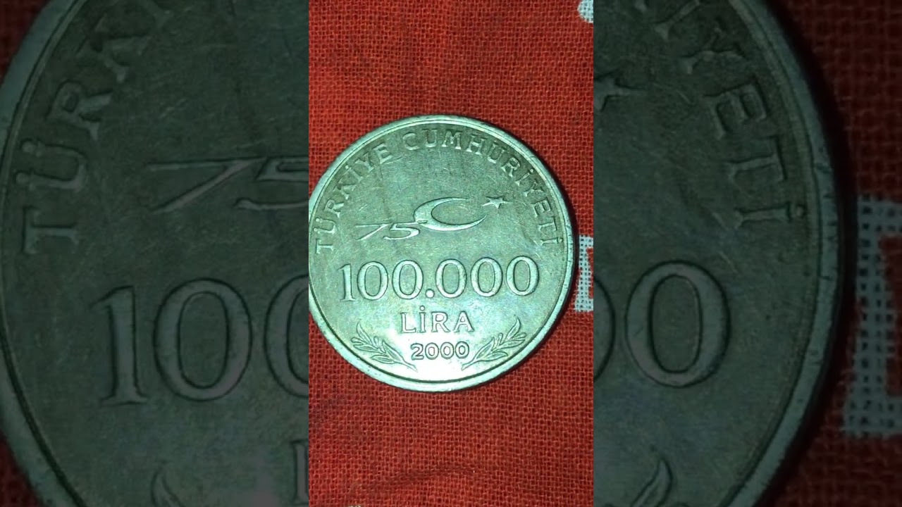 }lakh Lira  coin 100'000