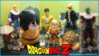Dragon Ball Z Bandai 1990s Z-Fighters: Piccolo, Krillin, Tien, Yamcha, Chiaotzu & Roshi