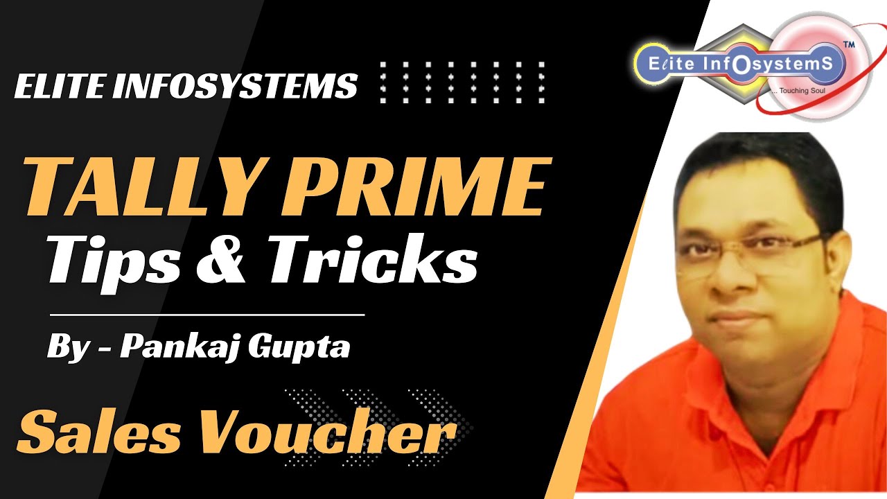 Sales Voucher in Tally | Problem & Solution - 4 - YouTube