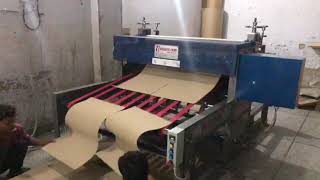 Servo Precision Automatic Rotary Paper Corrugated Sheet Cutting Machine
