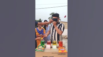 Blindfold Challenge - Match The Colour 😜 #shorts #viral #youtubeshorts #funny #challenge #subscribe