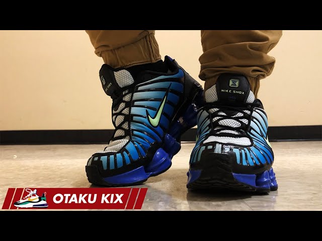 nike shox tl blue