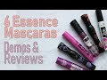 Comparing Six Essence Mascaras