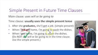 Future Time Clauses
