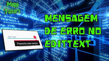 MENSAGEM DE ERRO NO EDITTEXT SKETCHWARE   MAPP TUTORS