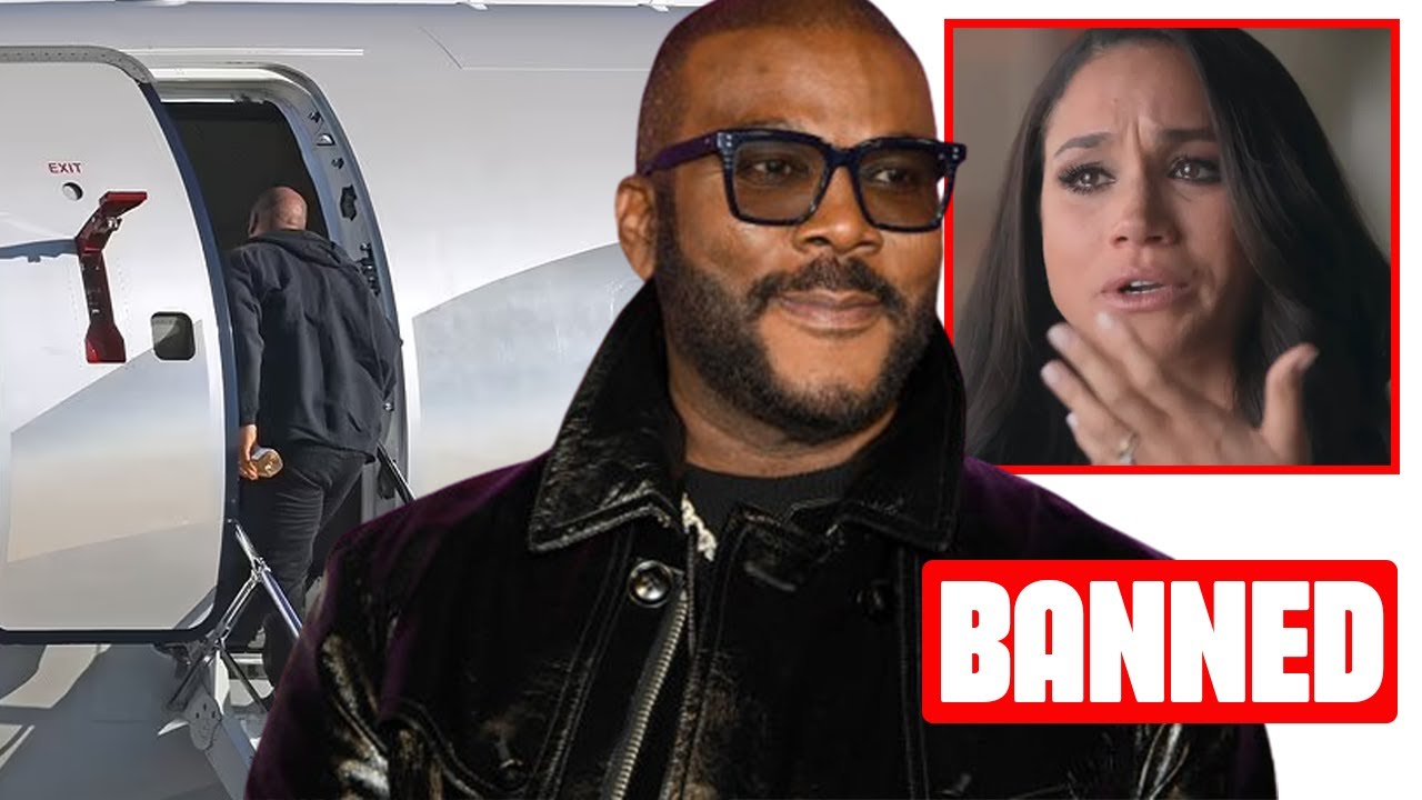 GIVE ME MY JET BACK! Tyler Perry BANS Meghan After Using His Private Jet  WITHOUT Permission