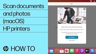 How do I scan from my HP printer in macOS | HP Printers | HP Support screenshot 4